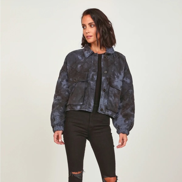 Vintage Havana Jackets & Coats Vintage Havana Stormy Tie Dye